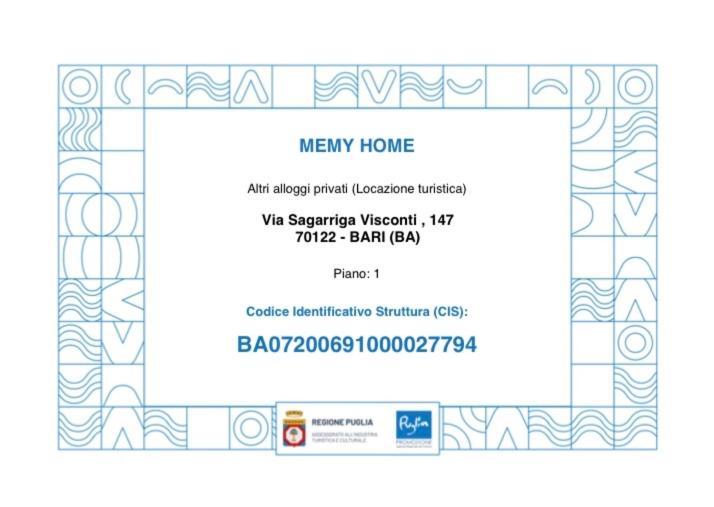 Memy Home Bari Ngoại thất bức ảnh